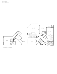 3 bed 3 bath floor plan