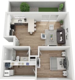1 bed 1 bath at Onyx at Westgate Apartments, Glendale, AZ