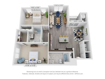 2 bed 2 bath at The Landing Apartment , Hazlet, 07730