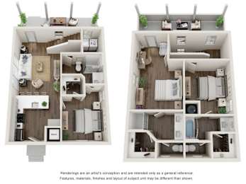 3 bed 2 bath at The Cottages at Old Monrovia Apartment , Huntsville, Alabama