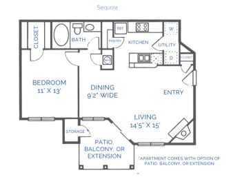  Floor Plan Sequoia