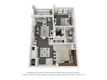One Bedroom One Bath