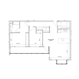  Floor Plan 6A Flat
