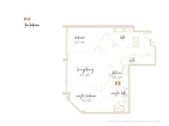 Floor Plan B10