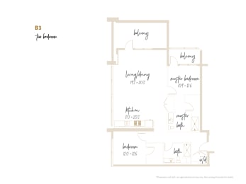  Floor Plan B3