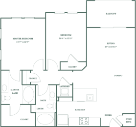 Allister North Hills - Catawba floor plan