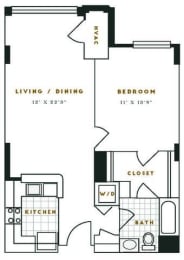  Floor Plan D1R