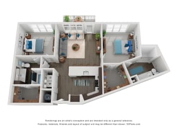  Floor Plan B2