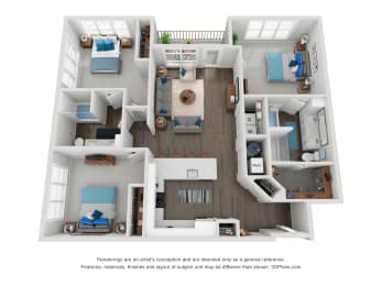  Floor Plan C1