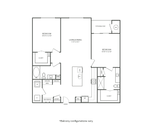 this is the floor plan of a 2100 sq ft roommates