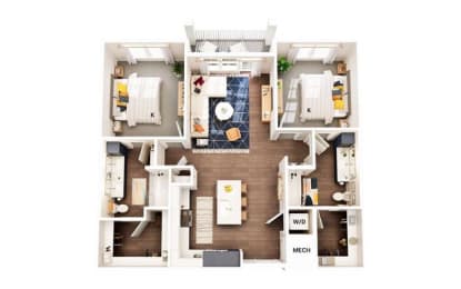  Floor Plan B1