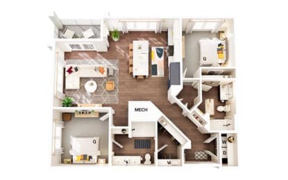  Floor Plan B2