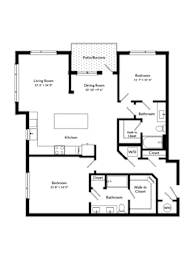A black and white image of a house floor plan.