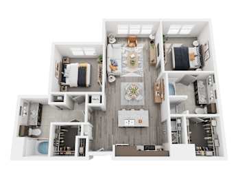Floorplan G, at The landing at Vinnin Square, 330 Paradise Road, MA