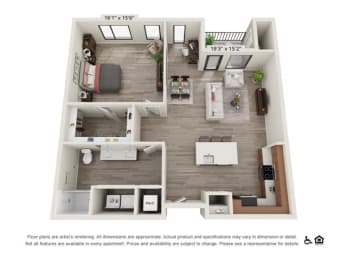  Floor Plan 1D