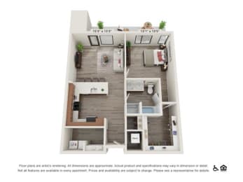  Floor Plan 1M