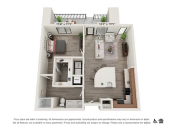  Floor Plan 1N