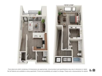  Floor Plan 1U TH
