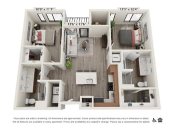  Floor Plan 2A