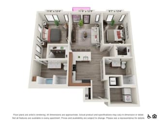  Floor Plan 2G