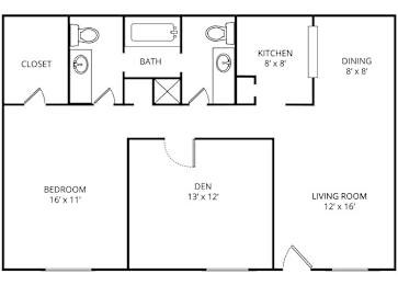  Floor Plan Desert Lilly (A3)