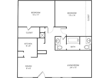  Floor Plan Indigo Bush (B4)