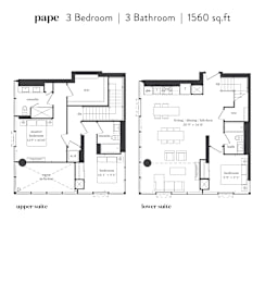  Floor Plan 3 Bedroom 2 Bath