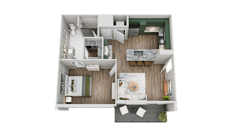 2 bed 2 bath at Maison Apartments, Westerville, OH, 43081