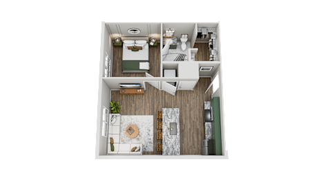 1 BED 1 BATH at Maison Apartments, Westerville, 43081