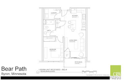  Floor Plan 1 Bedroom 1 Bathroom