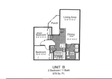 2 Bed 1 Bath