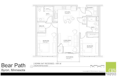  Floor Plan 2 Bedroom 2 Bathroom