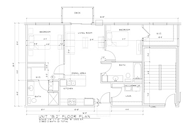 A detailed architectural floor plan for a "B2" floor plan type.