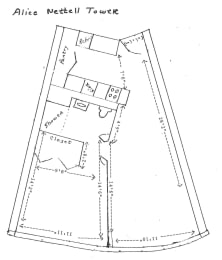  Floor Plan 1 Bedroom