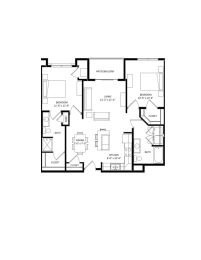 E - ADA Floor Plan at Two Points Crossing, Wisconsin