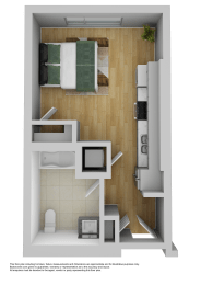  Floor Plan Studio A