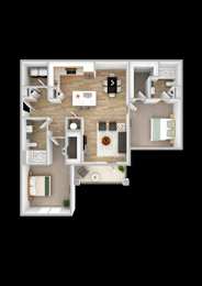 the floor plan 05 royalty free 3d model preview no. 1