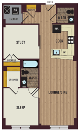  Floor Plan AD4 + Den