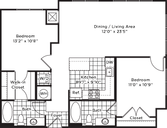 floor plan  the residences at sawmill estates apartments in