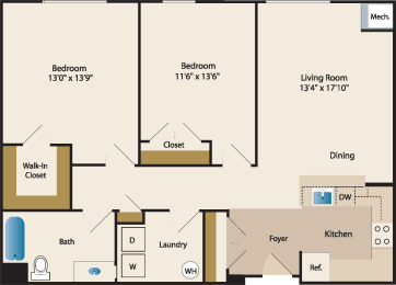  Floor Plan Basie