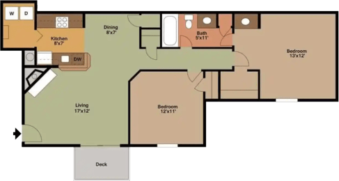  Floor Plan The Elm Contemporary