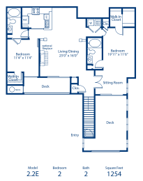 1254-Square-Foot-Two-Bedroom-Two-Bathroom-Income-Restricted-Floorplan-Available-For-Rent-Haven-Largo