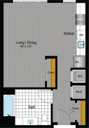 floor plan 1 the residences apts
