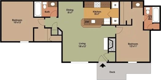  Floor Plan The Maple Contemporary