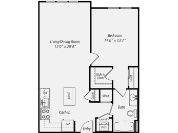 A7 1 BR 1BA
