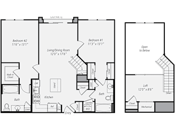  Floor Plan B13 Loft