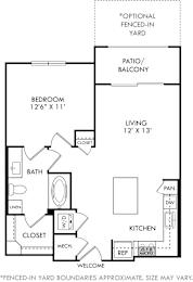  Floor Plan Hamer with Fenced In Yard