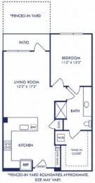  Floor Plan Devon with Fenced-in Yard