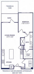 a diagram of a floor plan of a small house