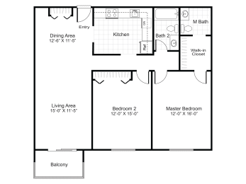 B4 Floor Plan at Heritage at the River, New Hampshire